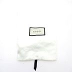 Gucci Logo Printed Small Belt Bag Leather Black — view 8