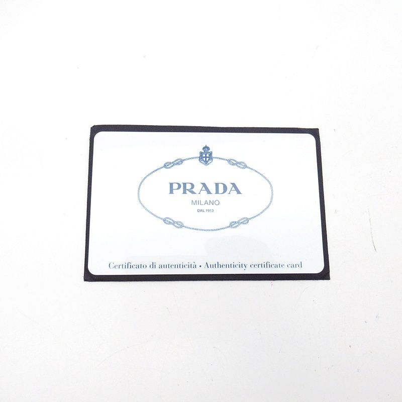 Prada Cosmetic Pouch Nylon Bags Black — view 7