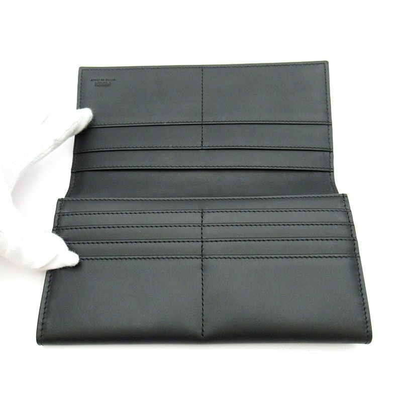 Fendi Micro Zucca Wallet Leather Black — view 6