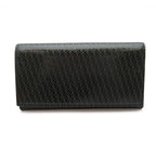 Fendi Micro Zucca Wallet Leather Black