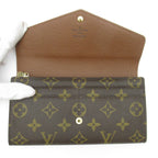 Louis Vuitton Sarah Wallet Monogram Brown — view 6