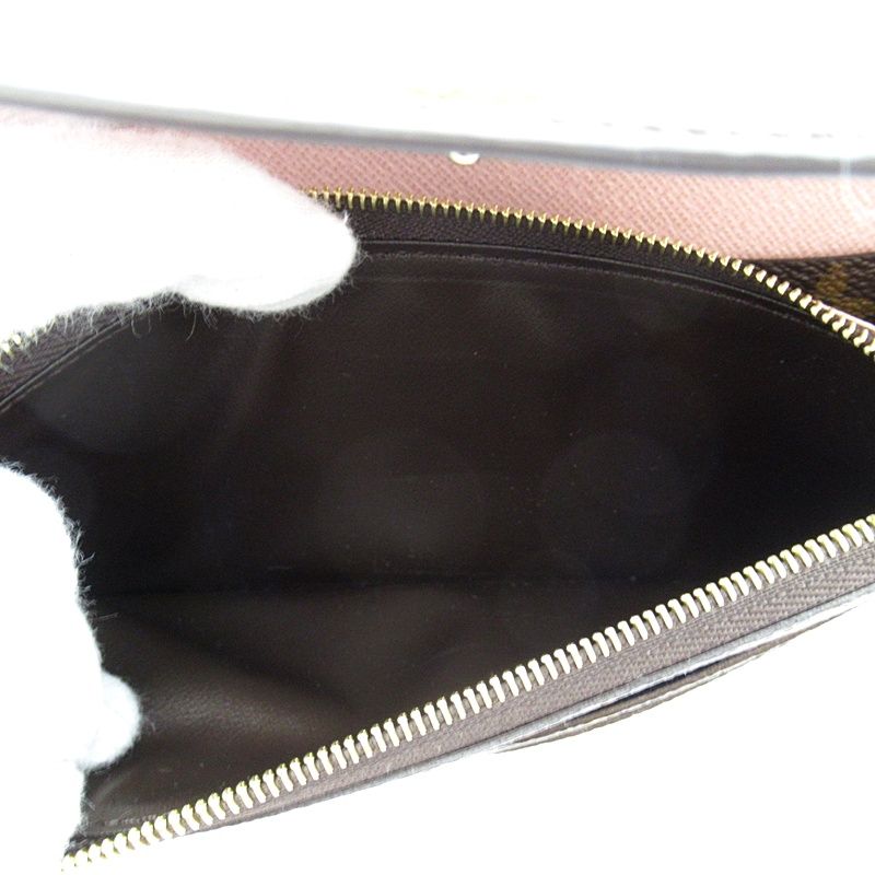 Louis Vuitton Emili Wallet Monogram Rose Ballerine — view 5