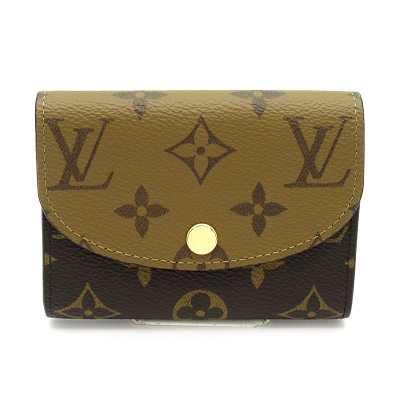 Louis Vuitton Portemonnaie Rosalie Monogram Reverse Brown Coin Purse