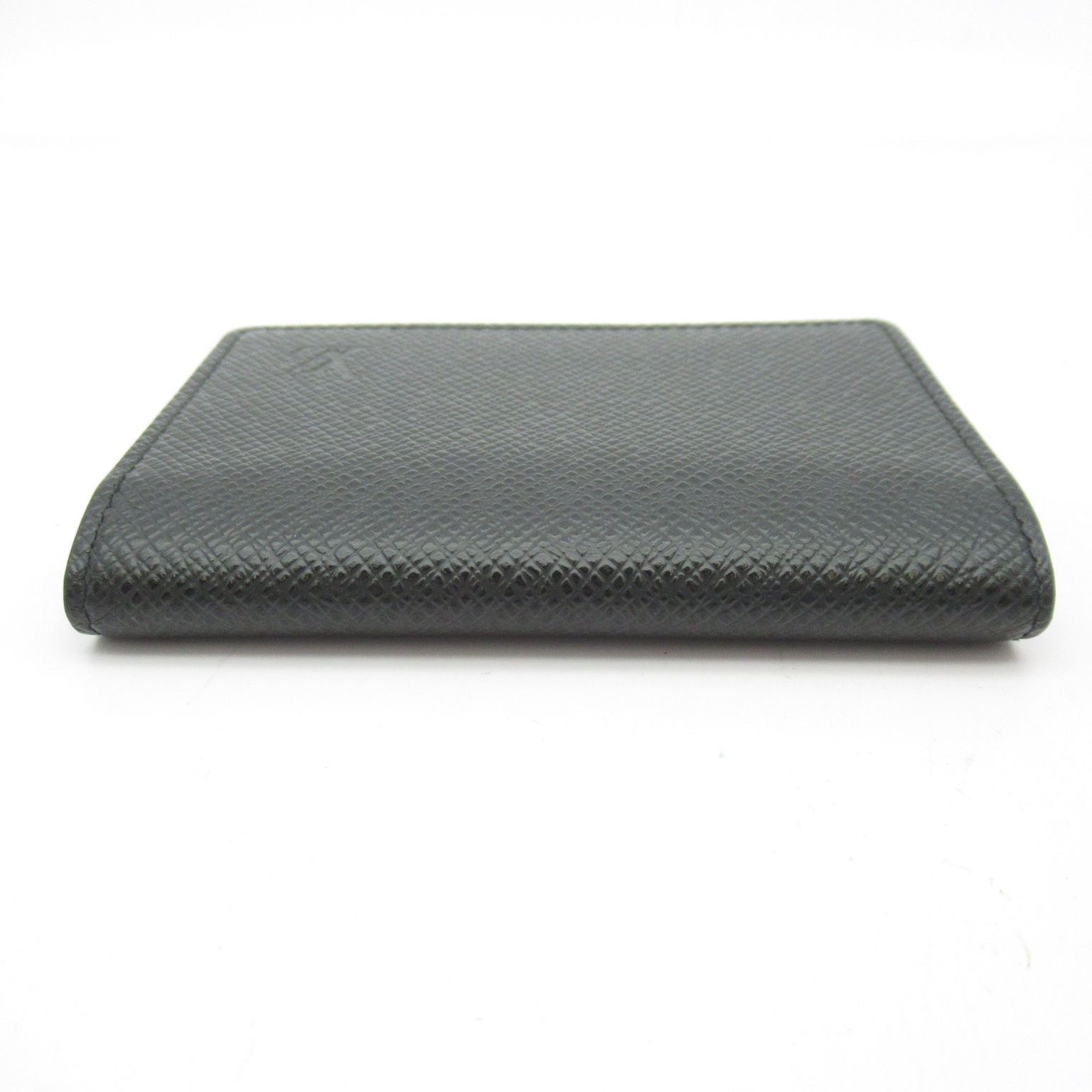 Louis Vuitton Enveloppe Business Card Holder Taiga Black — view 3