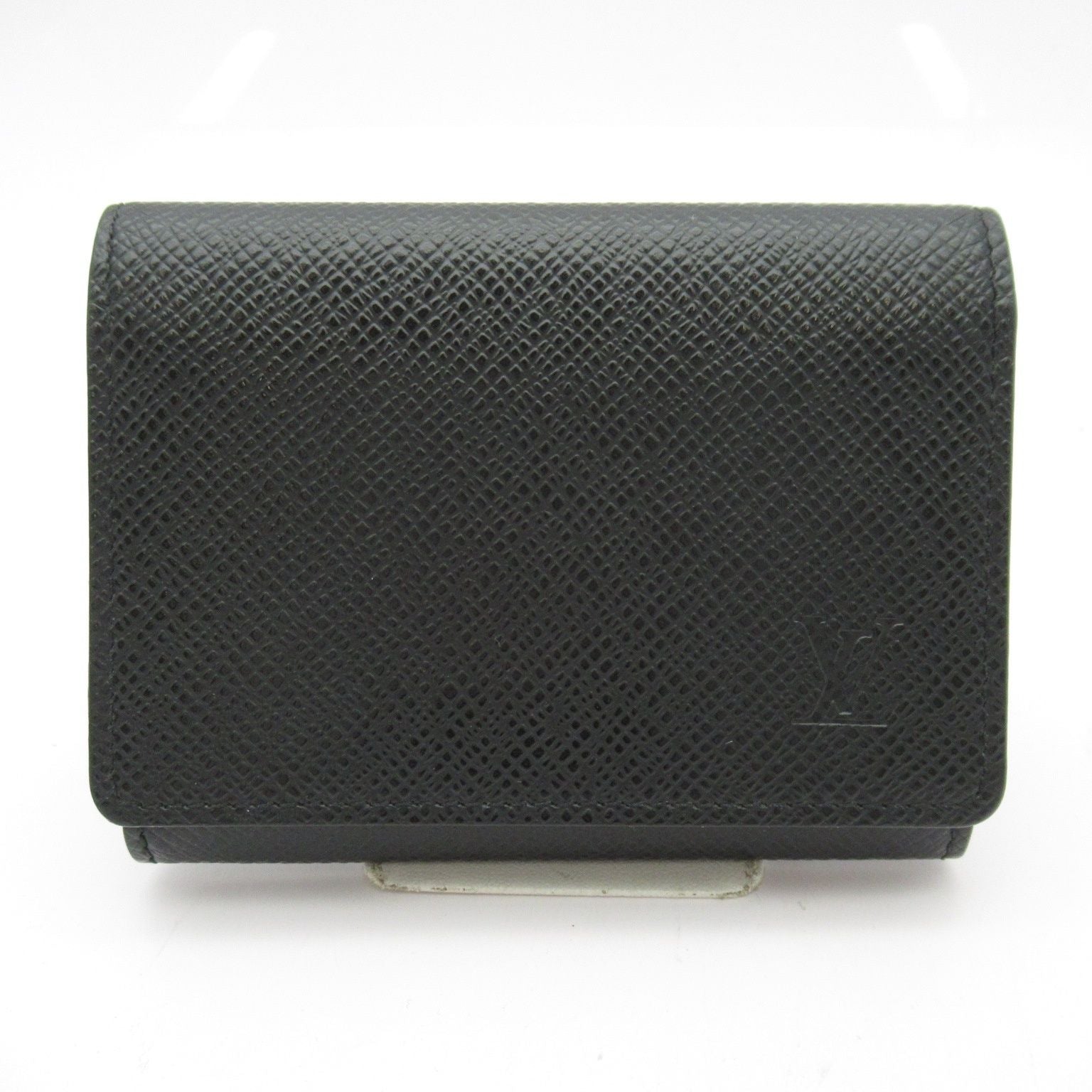 Louis Vuitton Enveloppe Business Card Holder Taiga Black