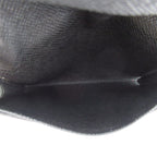 Louis Vuitton Enveloppe Business Card Holder Taiga Black — view 5