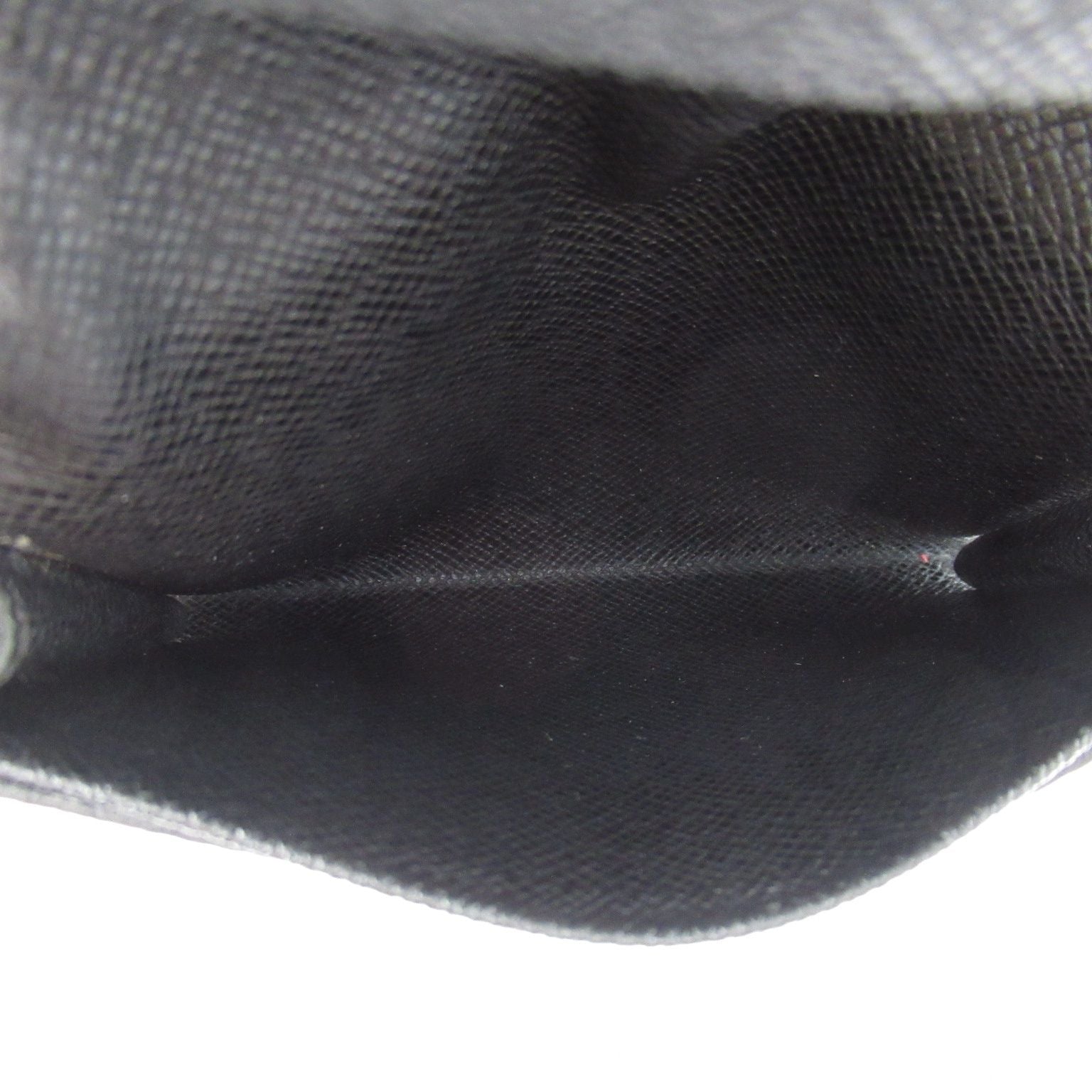 Louis Vuitton Enveloppe Business Card Holder Taiga Black — view 5