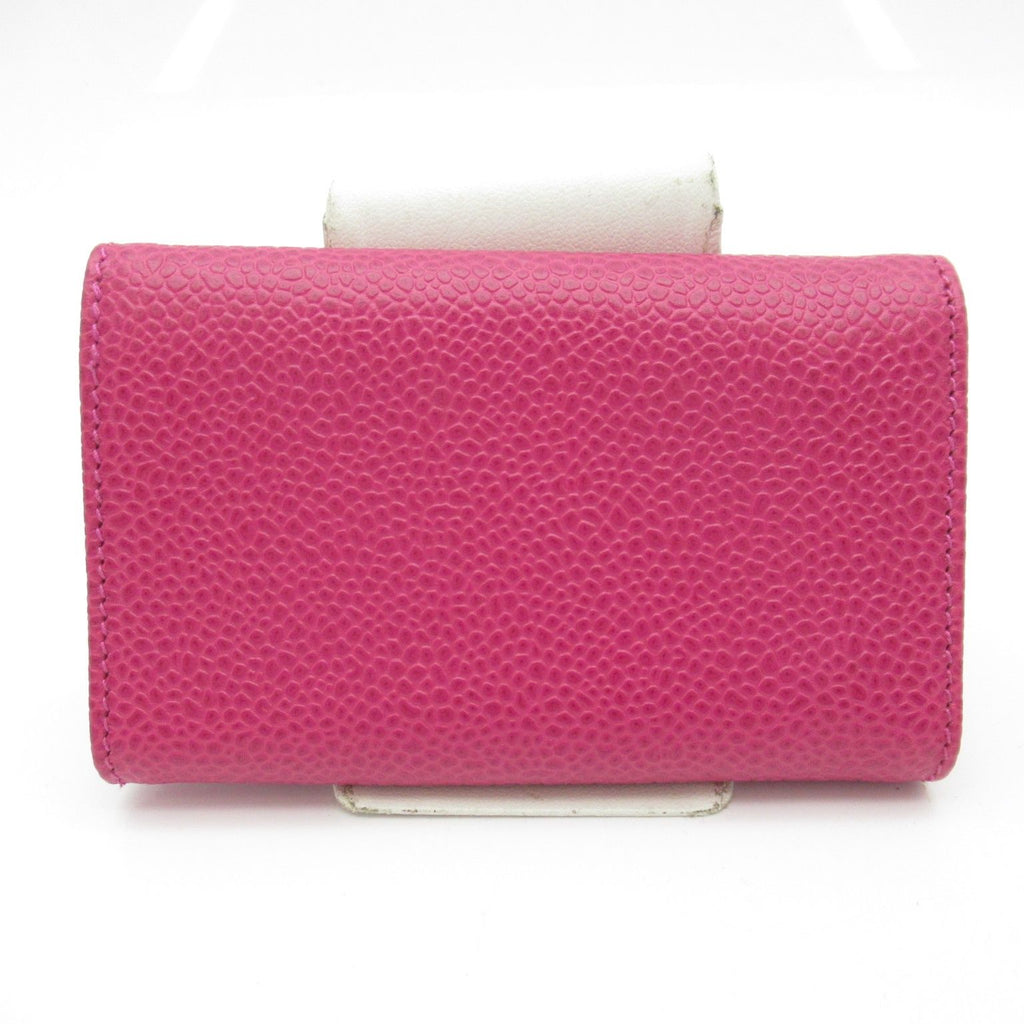 Chanel Key Case 6 Caviar Leather Pink Key Holder — view 2