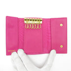 Chanel Key Case 6 Caviar Leather Pink Key Holder — view 3