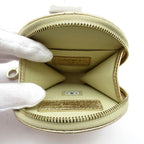 Chanel Quilted Coin Case Airpods Lambskin Gold — view 2