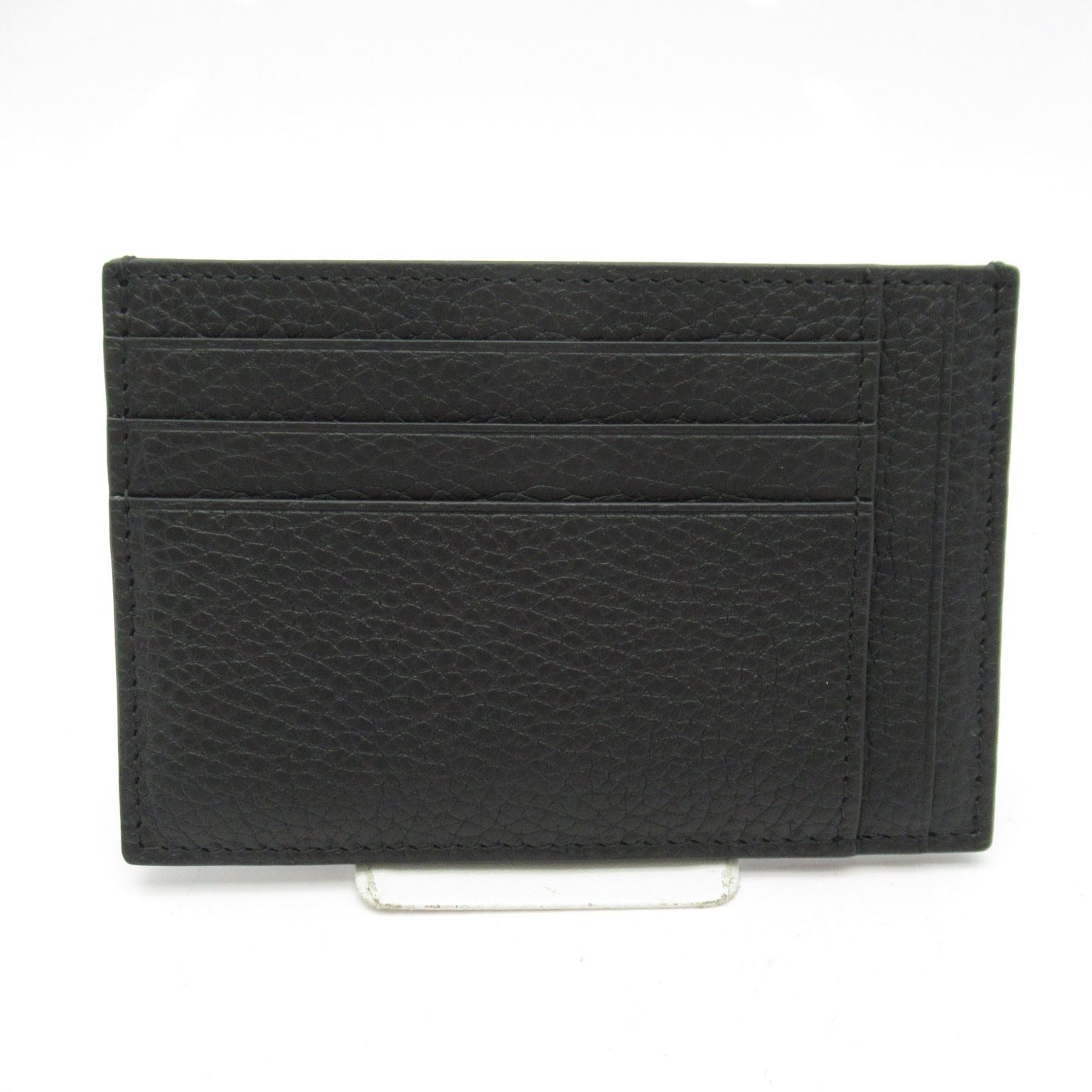 Gucci Jumbo GG Card Case Leather Black