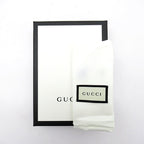Gucci Print Card Coin Case Leather White — view 6