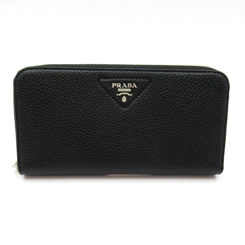 Prada Vitello Daino Leather Zip Around Wallet '