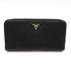 Prada Vitello Daino Leather Zip Around Wallet '