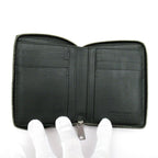 Bottega Veneta Cassette Wallet Intrecciato Dark Green — view 5