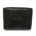 Bottega Veneta Cassette Wallet Intrecciato Dark Green