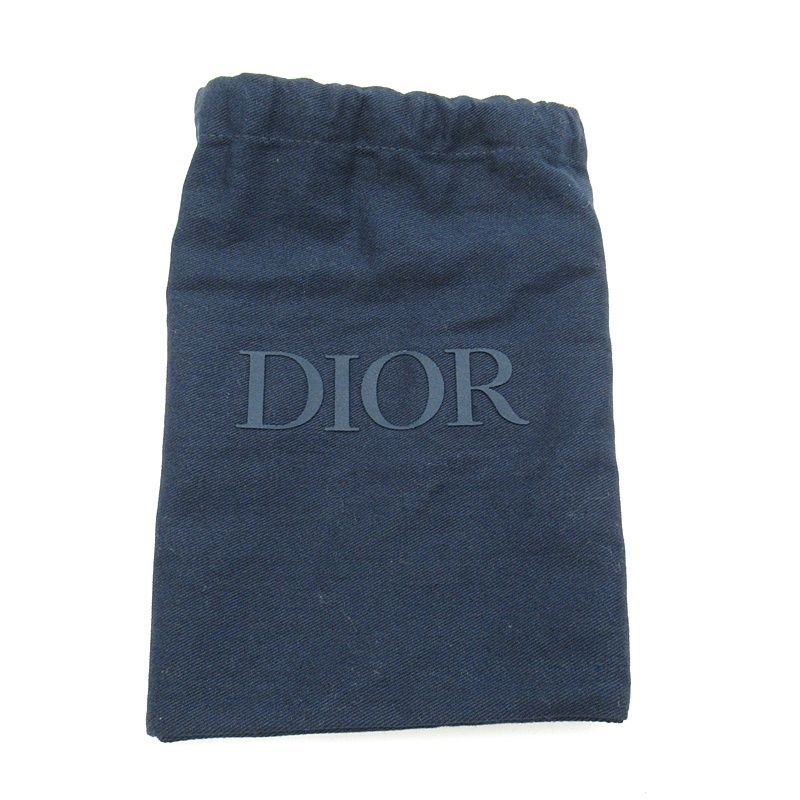 Dior Vertical Long Zip Wallet Oblique Jacquard Black — view 7