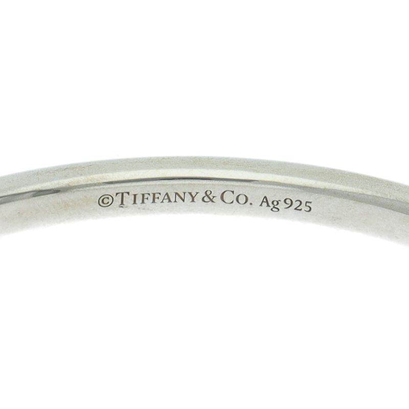 Tiffany & Co Maker's Narrow Calf Bangle Bracelet — view 3