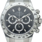 Rolex Cosmograph Daytona Watch Buckle Box SS Black Specification