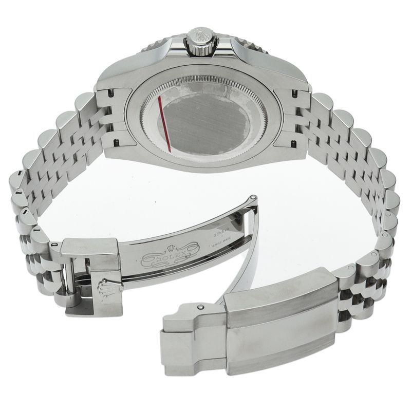 Rolex GMT Master 2 Watch Box SS Black Polished — view 5