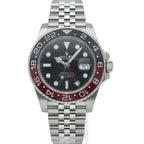Rolex GMT Master 2 Watch Box SS Black Polished — view 2