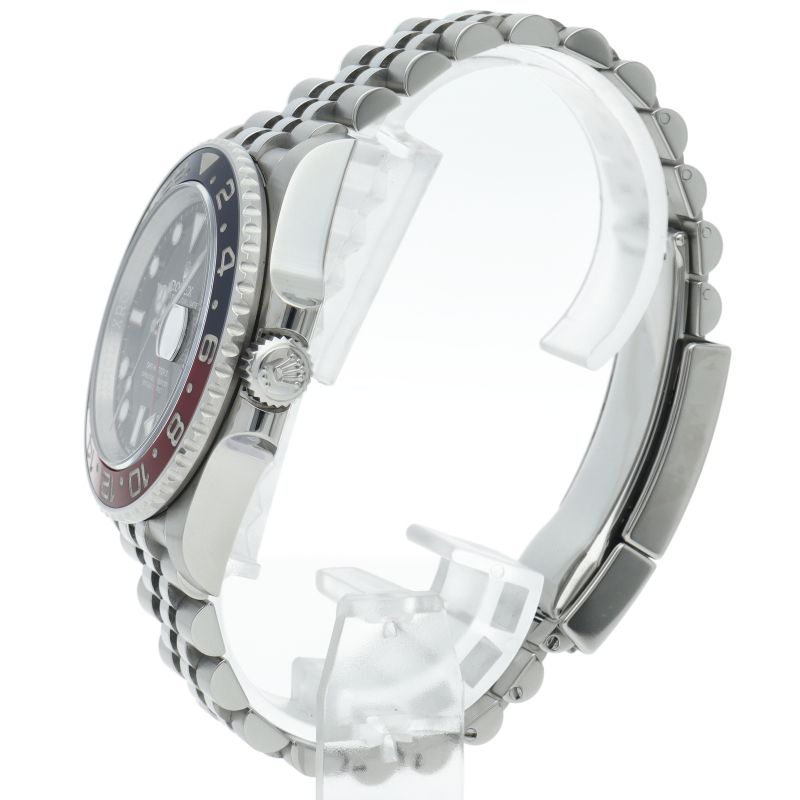 Rolex GMT Master 2 Watch Box SS Black Polished — view 3