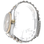Rolex Datejust Watch Mosaic Dial 18k Yellow Gold Stainless Steel Champagne — view 3