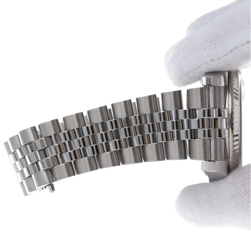Rolex Datejust 36 Watch Jubilee 18k White Gold & Stainless Steel Silver Polished — view 6