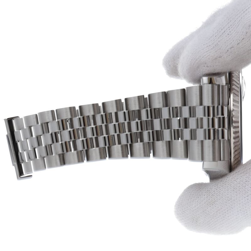 Rolex Datejust 36 Watch Jubilee Box Card 18k White Gold & Stainless Steel — view 7