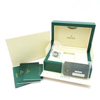 Rolex Datejust 36 Watch Blue Full Tufted Motif Dial Box Card 18k White Gold — view 6