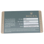 Rolex Oyster Perpetual 36 Watch with Card Stainless Steel Black Pink Polished — view 6