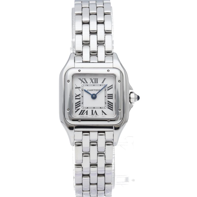 Cartier Panthere de Cartier Watch SM Box SS White Polished — view 2