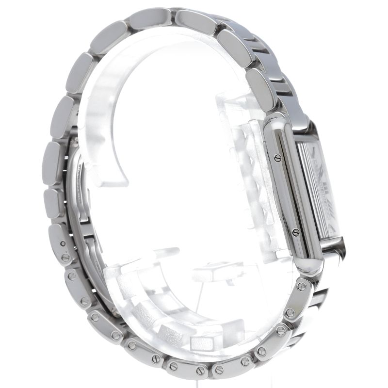 Cartier Tank Must SM Watch Box Stainless Steel Silver Polished — view 4