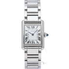 Cartier Tank Must SM Watch Box Stainless Steel Silver Polished — view 2