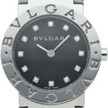 Bvlgari Bulgari Watch 26 Diamond Box Card SS Time