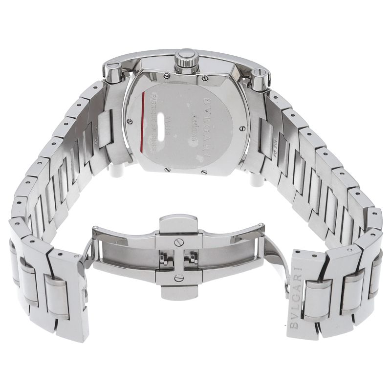 Bvlgari Bulgari Assioma Watch Automatic Stainless Steel Navy Polished — view 5