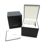 Gucci Pantheon Chronograph Black 115.2 Box Card Stainless Steel Watch Pre Owned — view 6