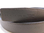 Hermes Belt Waist 90 with External Hole Reversible Royale Silver Buckle — view 4