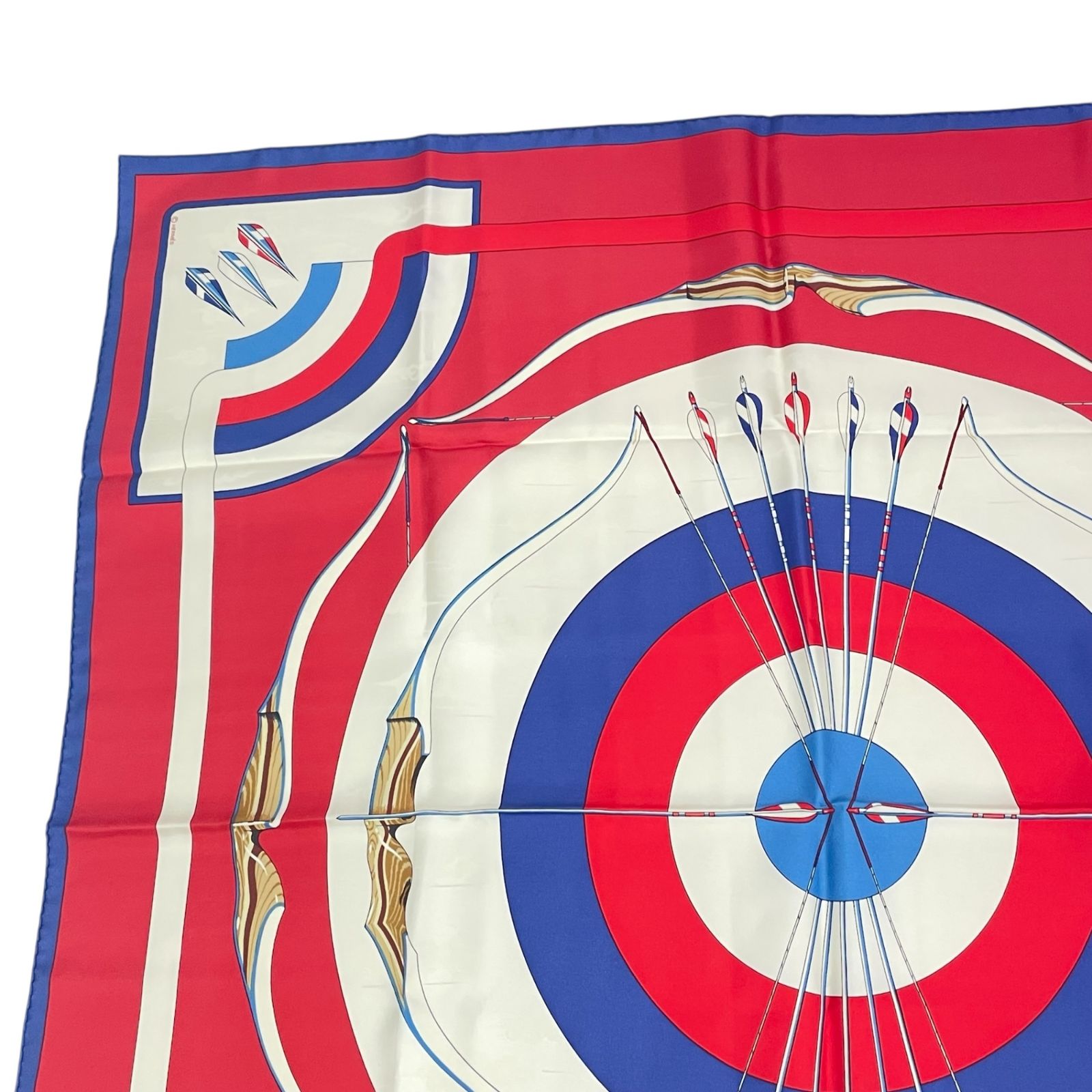 Hermes Carre 90 Silk Scarf Arcs en Ciel Multicolor — view 2