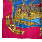 Hermes Carre 90 Silk Tournez Manege Merigo Land Multicolor Scarf — view 4