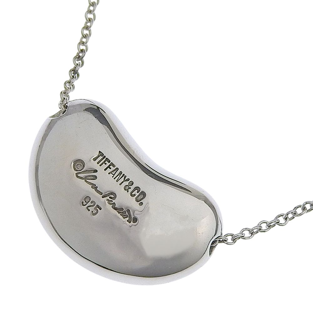 Tiffany & Co Bean 925 Sterling Silver Necklace — view 4