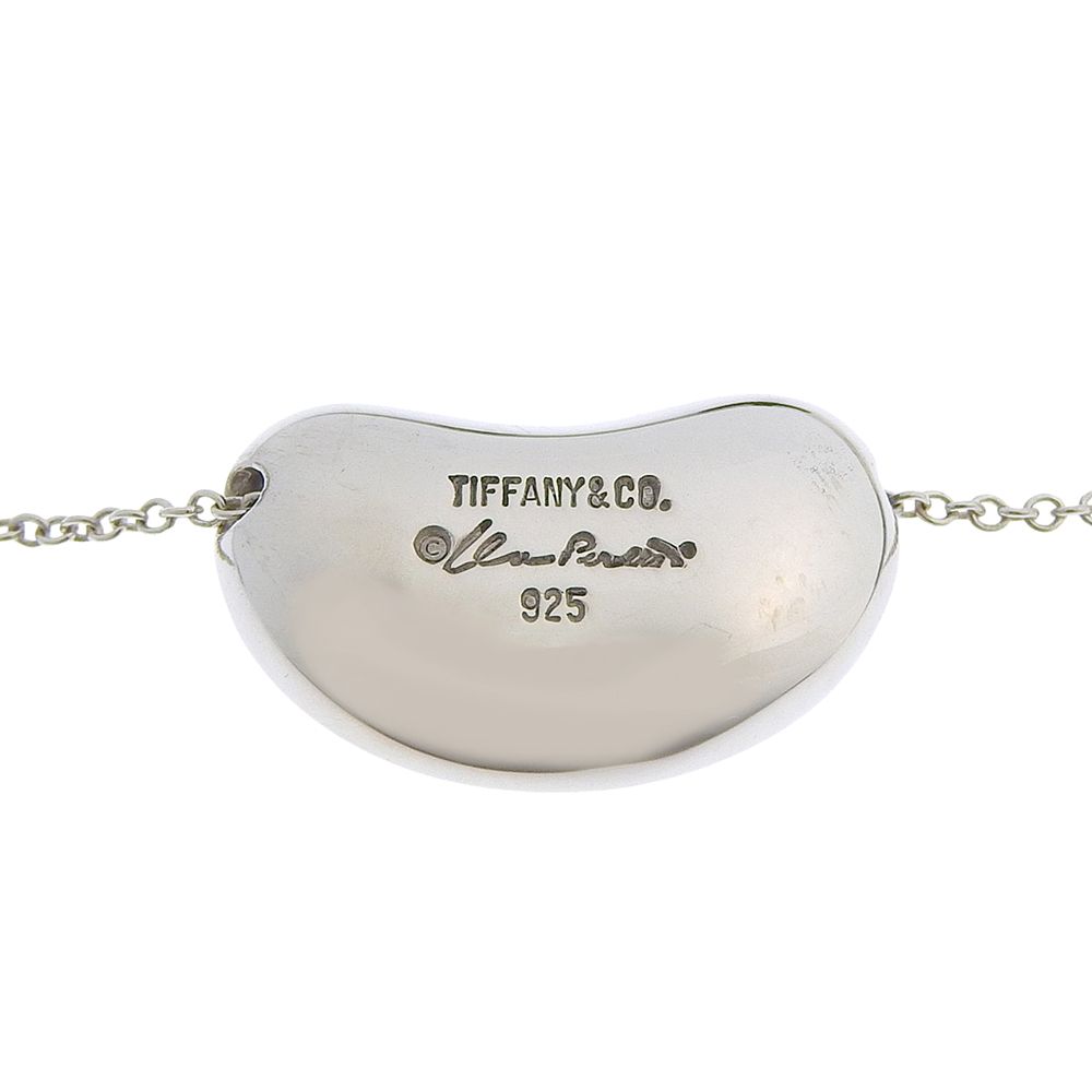 Tiffany & Co Bean 925 Sterling Silver Necklace — view 7