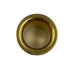 Hermes Scarf Ring Leather Gold Tube — view 5