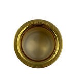 Hermes Scarf Ring Leather Gold Tube — view 4