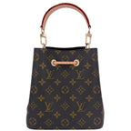 Louis Vuitton 2-Way Neo Noe BB Shoulder Bag Crossbody Monogram Canvas Brown Gold — view 2