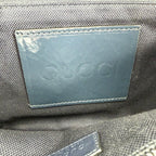 Gucci Waist Bag Pouch GG Denim Navy Silver — view 5