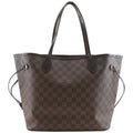 Louis Vuitton Neverfull Damier Canvas Brown Tote