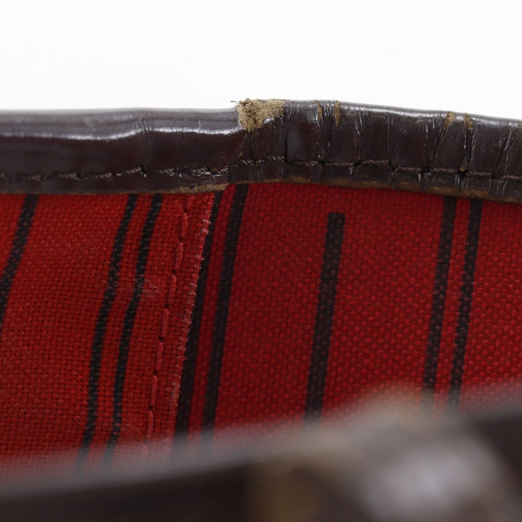 Louis Vuitton Neverfull Damier Canvas Brown Tote — view 6