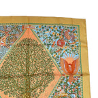 Hermes Silk 100% Scarf Carre 90 Axis Mundi Center of the World Multicolor — view 4
