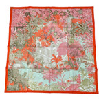 Hermes Carre 90 Faubourg Tropical Multicolor Scarf — view 2